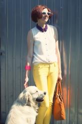 454 yellow pants