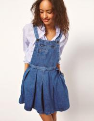 Want it on Wednesday: ASOS Pinafore Denim Dress