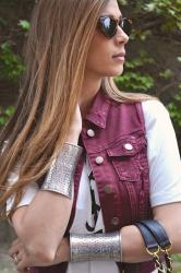 Denim vest