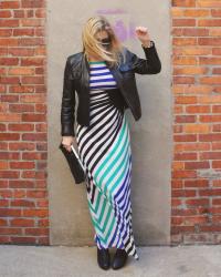 Striped Maxi Dress