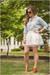 Lace Skater Skirt + Chicnova $30 Gift Card Giveaway!!