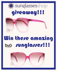 D&G sunnies giveaway thanks to Sunglassesshop!