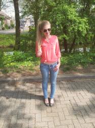 OUTFIT: Coral in Spring!