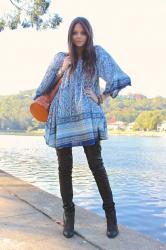 Ink Print Tunic