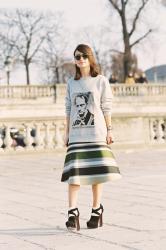 Paris Fashion Week AW 2013....Miroslava