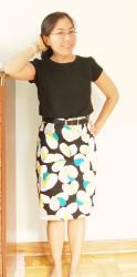 pencil skirts: Worthington vs. Liz Claiborne