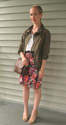 Utility Jacket + Pencil Skirt