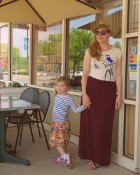 OOTD: Striped Silly. In Hats.