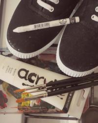 DIY: Customisons nos tennis Victoria (mais pas Beckham)