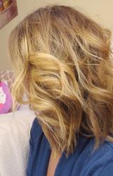 How I Curl My Mid Length Hair