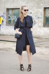Blue trench
