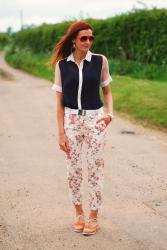 Mixing Summer Florals & Colour Blocking