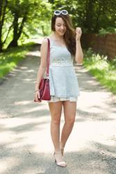 Light denim dress