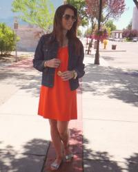 Orange & Denim