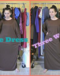 One Dress, Three Ways!