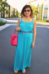 One Maxi Dress - 3 Ways