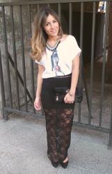 Lace Long Skirt ! 