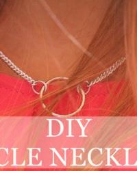 DIY: CIRCLE NECKLACE