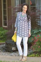 The Perfect Printed Tunic + New Stella&Dot Jewelry and Promo! 