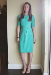 Ann Taylor Twist Wrap Jersey Dress - Review