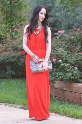 W in Red: The Parade of Maxi Dresses Continues!