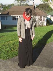 Inspiration Week - Winter Maxi Dress