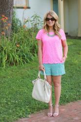 Pink & Turquoise & Instagram Giveaway