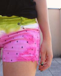 Watermelon shorts