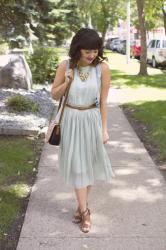 (Style Post)-Pleated mint. 