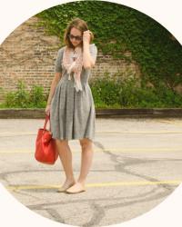 dotty, summer scarves, and that dress