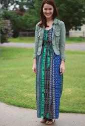 Outfit of the Week - A Maxi Dress for a Pretty Day