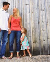 Coordinating Fashion for Family Pictures