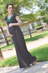 Casual Chic and Cool: Summer Maternity Style with L (27 weeks!)