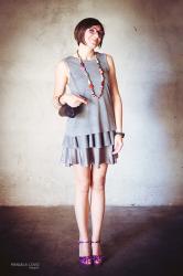 "IL MUST HAVE DEL MESE DI LUGLIO"...GRAY DRESS