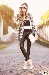 Look du jour: black & white