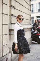 # Olivia Palermo m’a souri à Paris.