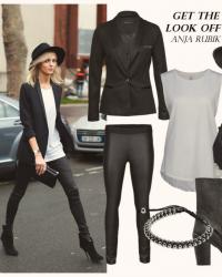 GET THE LOOK OF ANJA RUBIK