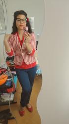 Candy cane jacket