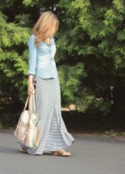 Maxi + chambray