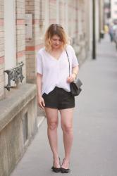 Le short en cuir