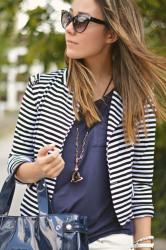 Navy & Stripes