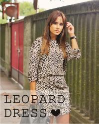 LEOPARD DRESS