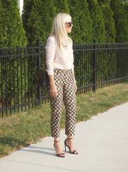 Animal Print Trouser