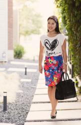 Casual Pencil Skirt