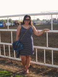 Missouri State Fair: Gap Striped Cami Jersey Dress