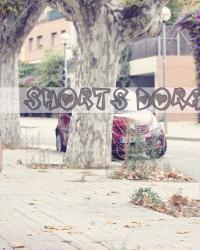 Shorts Dorados..
