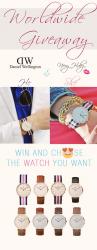 Daniel Wellington and SNB Worldwide Giveaway 