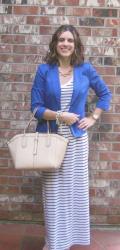 Cobalt Blazer: One Piece Six Ways