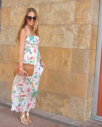 Floral maxi