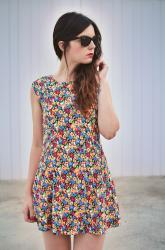 Floral Print Dress